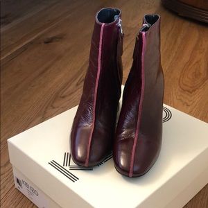 Stunning Kenzo Daria Bootie in Bordeaux